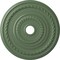 Ekena Millwork Cole Ceiling Medallion (Fits Canopies up to 9 1/8"), 25 3/8"OD x 3 3/8"ID x 1 3/8"P, Athenian Green CM25COAGF - alternate 1
